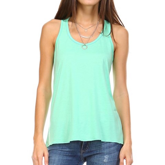 Tops - ❤️3LEFT❤️ S tanks avail in black, blue, mint, gray